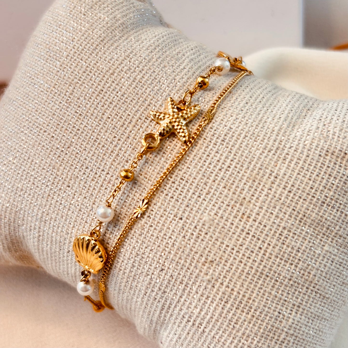 Bracelet multi-rangs Lia