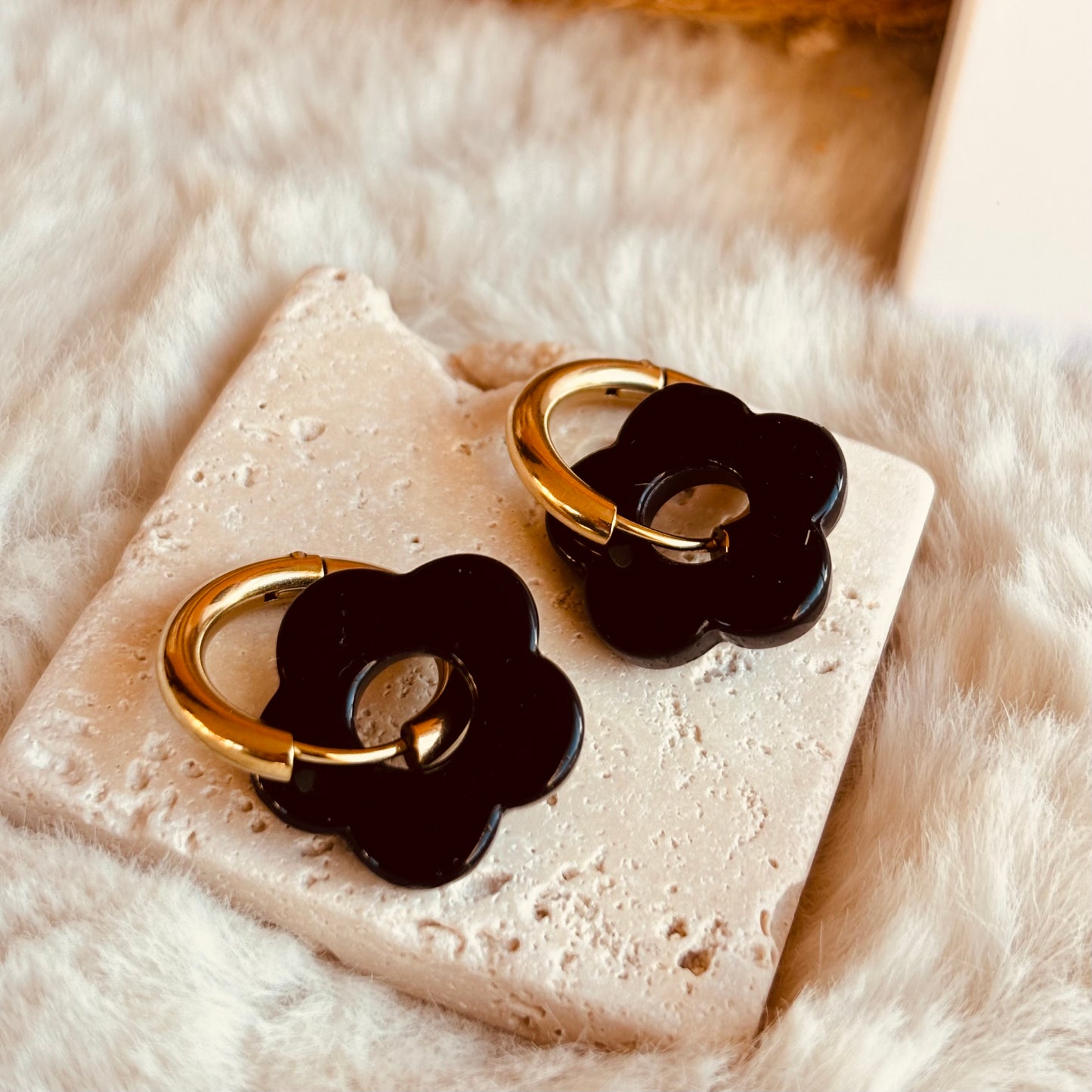 Boucles d'oreilles Fleur