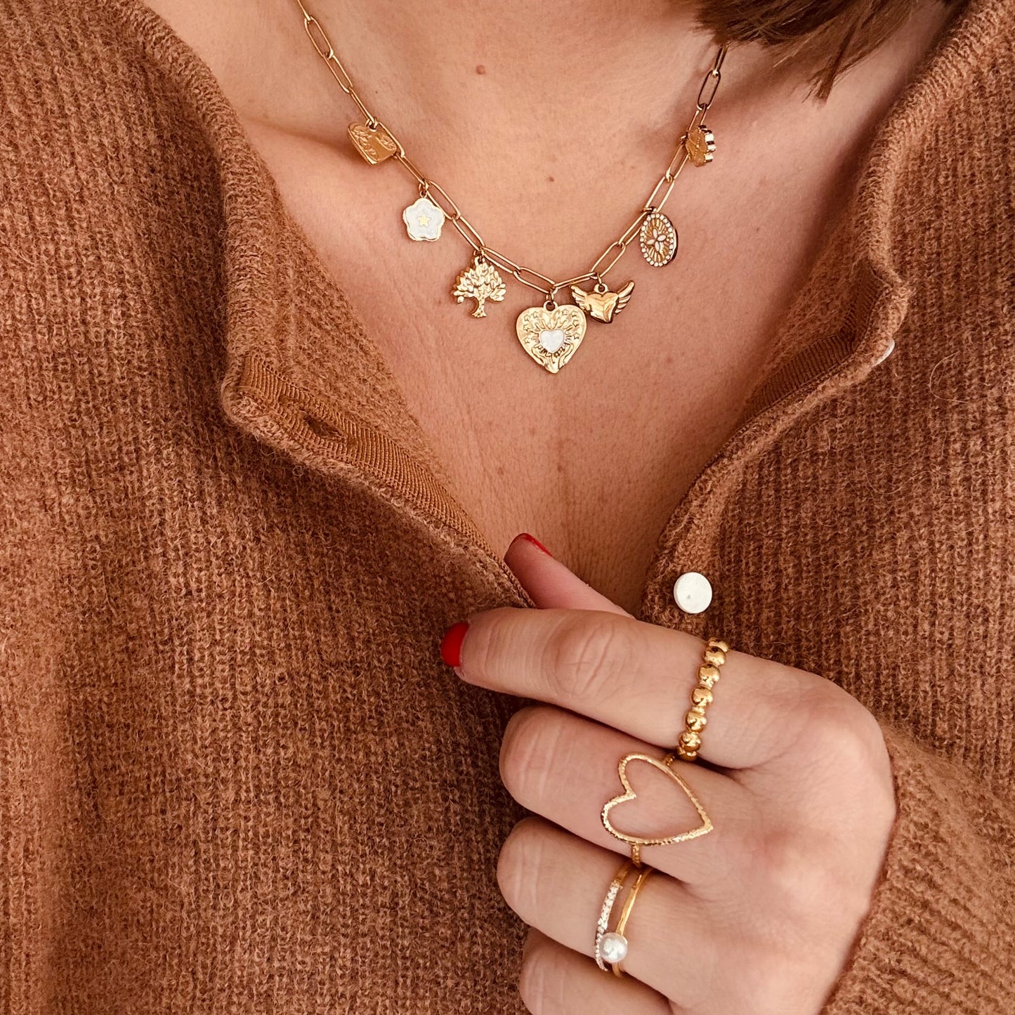 Collier breloques Lola