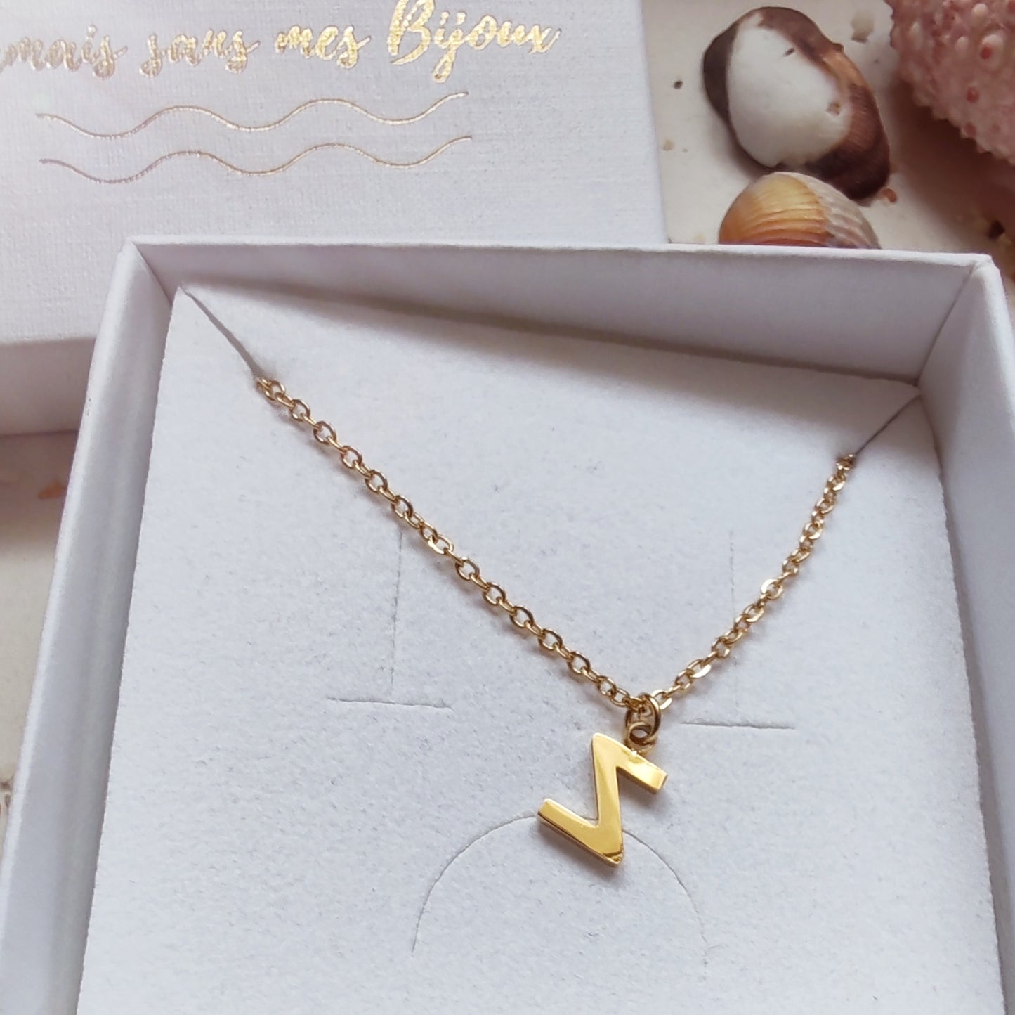Collier Lettre Alphabet