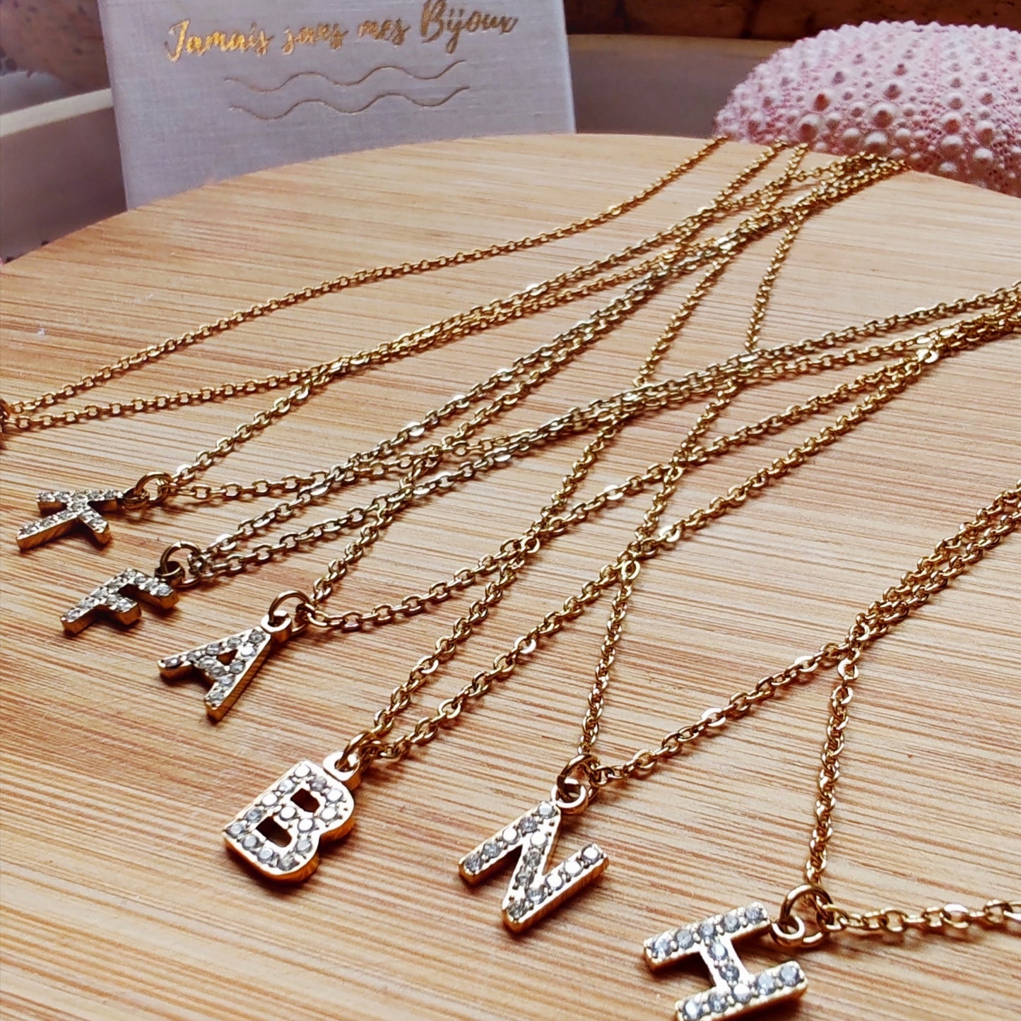 Collier Lettre Alphabet