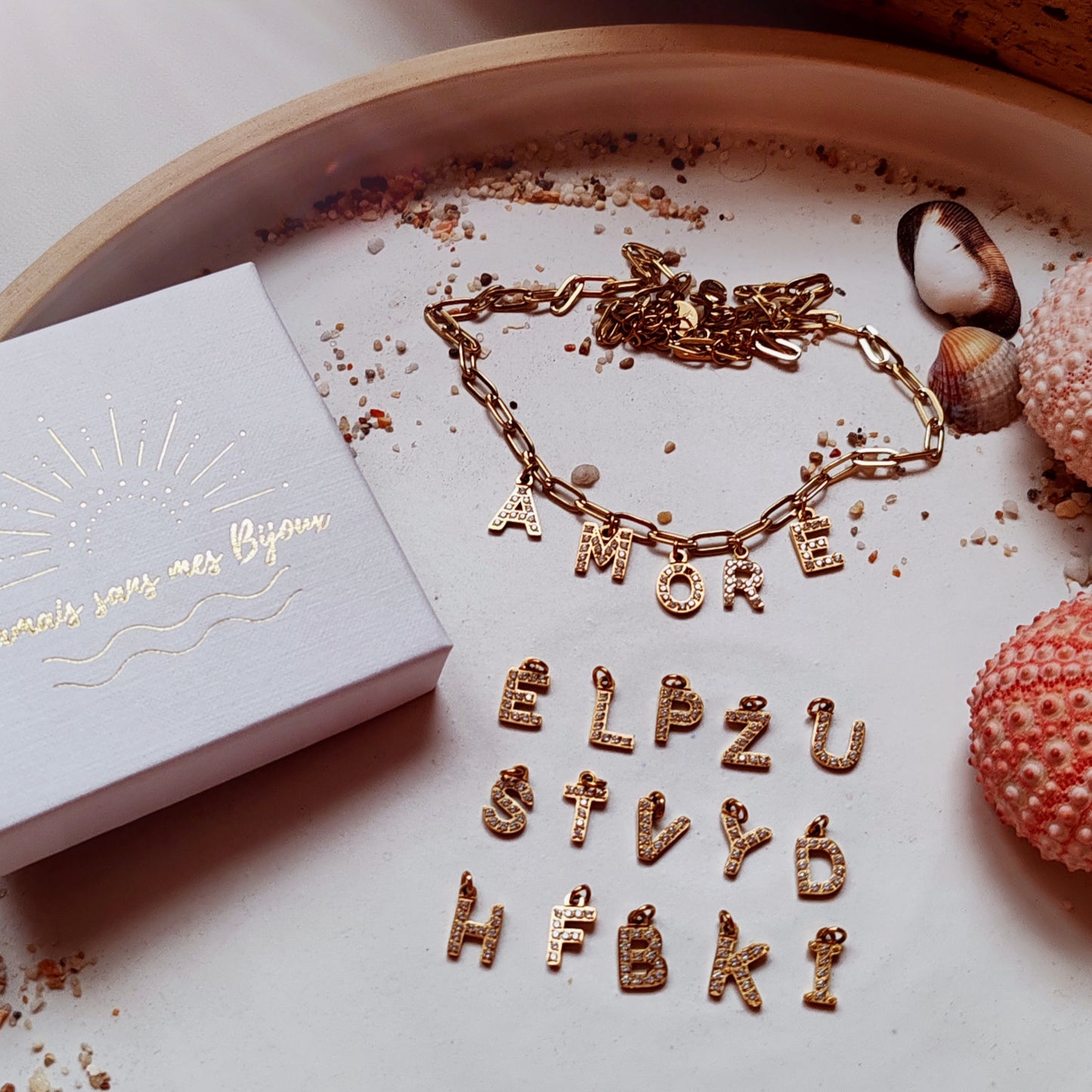 Collier Alphabet Personnalisable