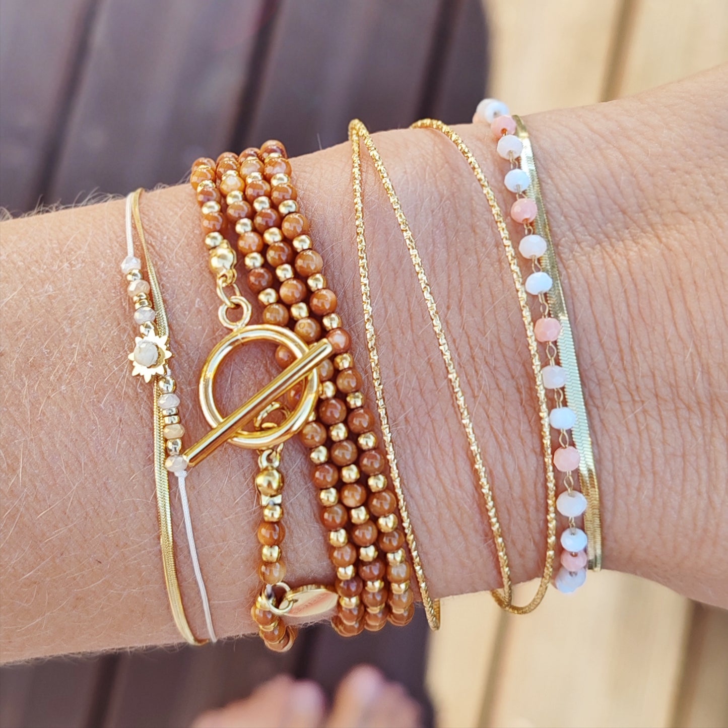 Bracelet multi-rangs Naya
