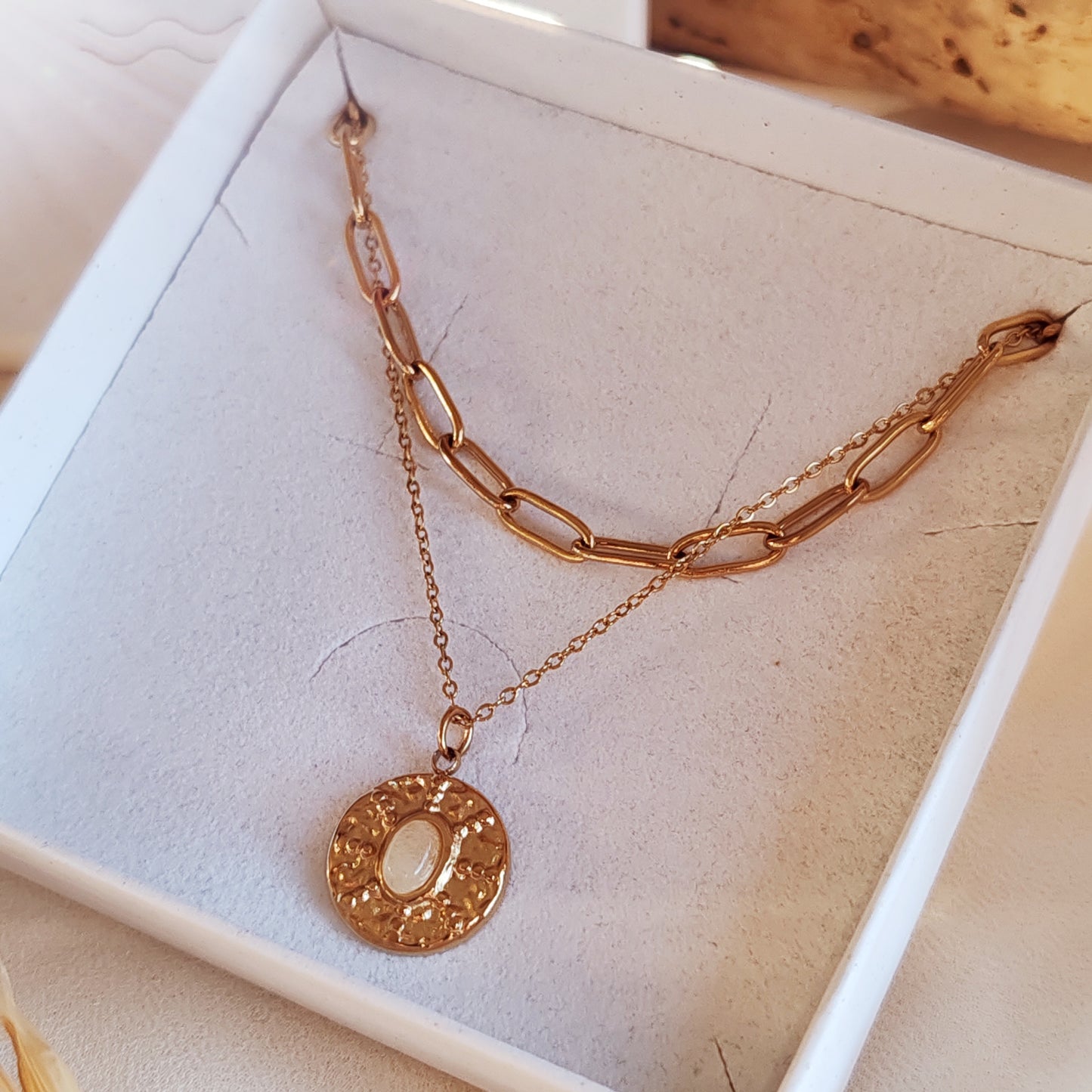 Collier multi-rangs Evy
