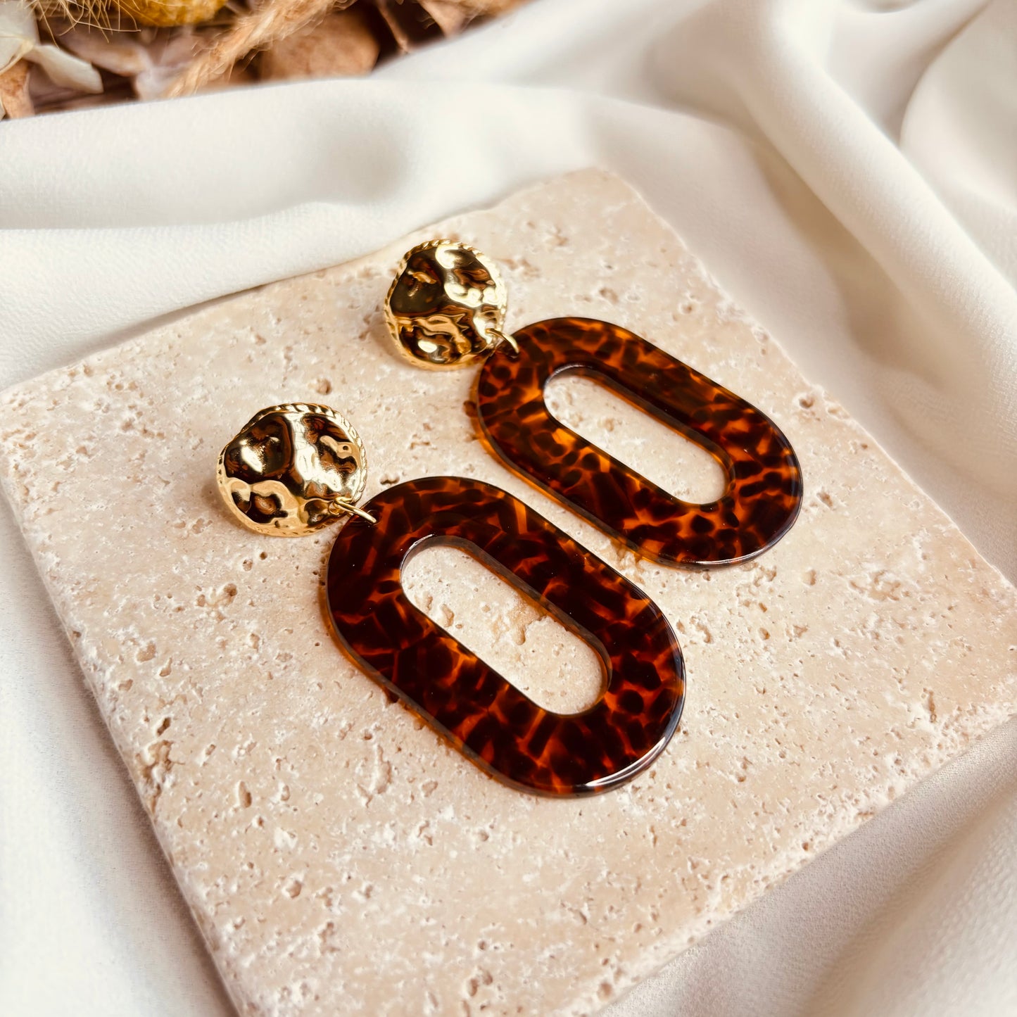 Boucles d’oreilles Léo