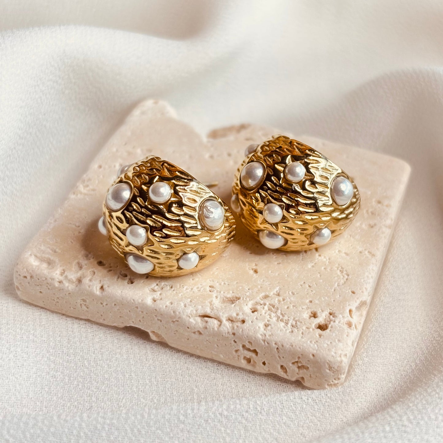Boucles d’oreilles Emma-Perle