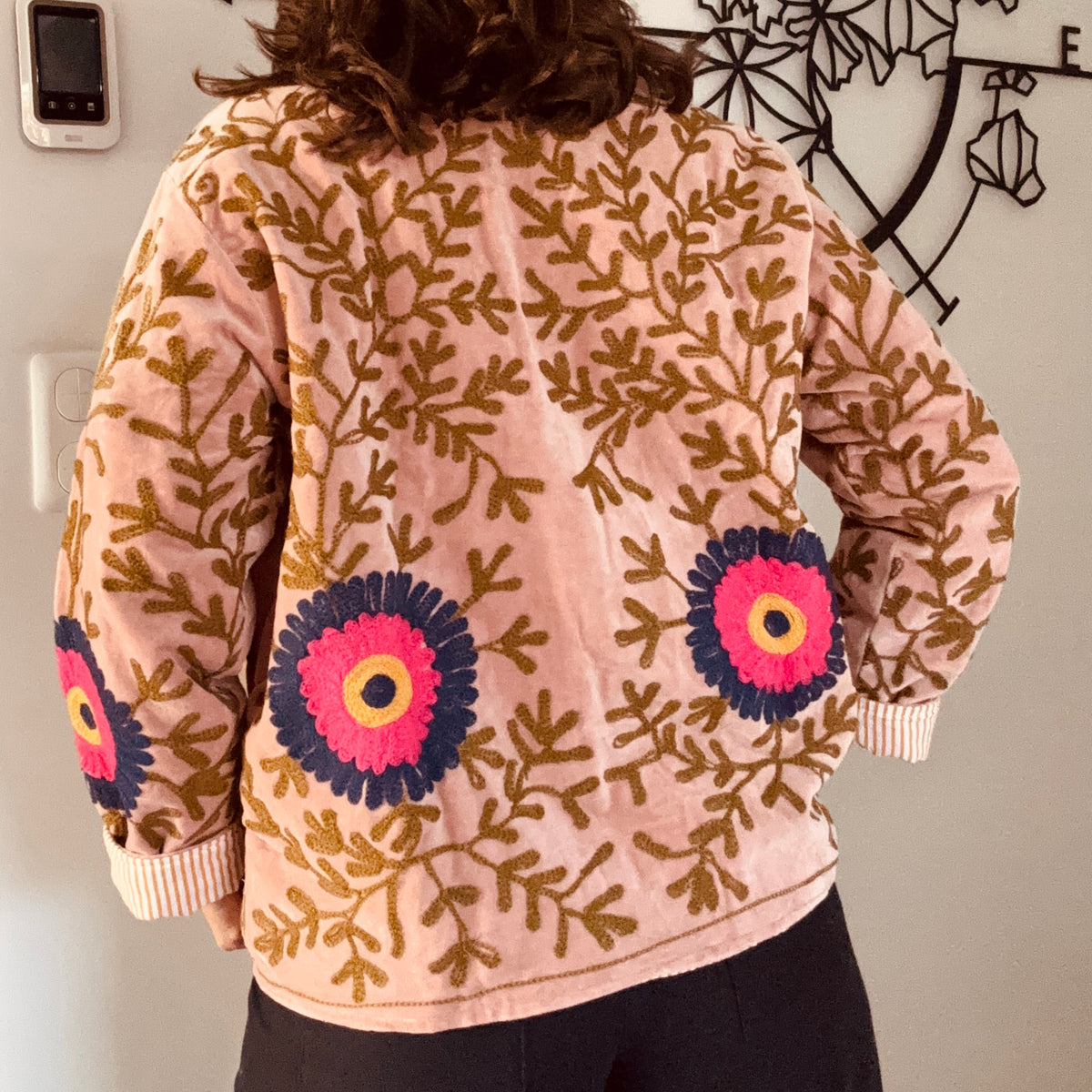 Veste India Rose clair