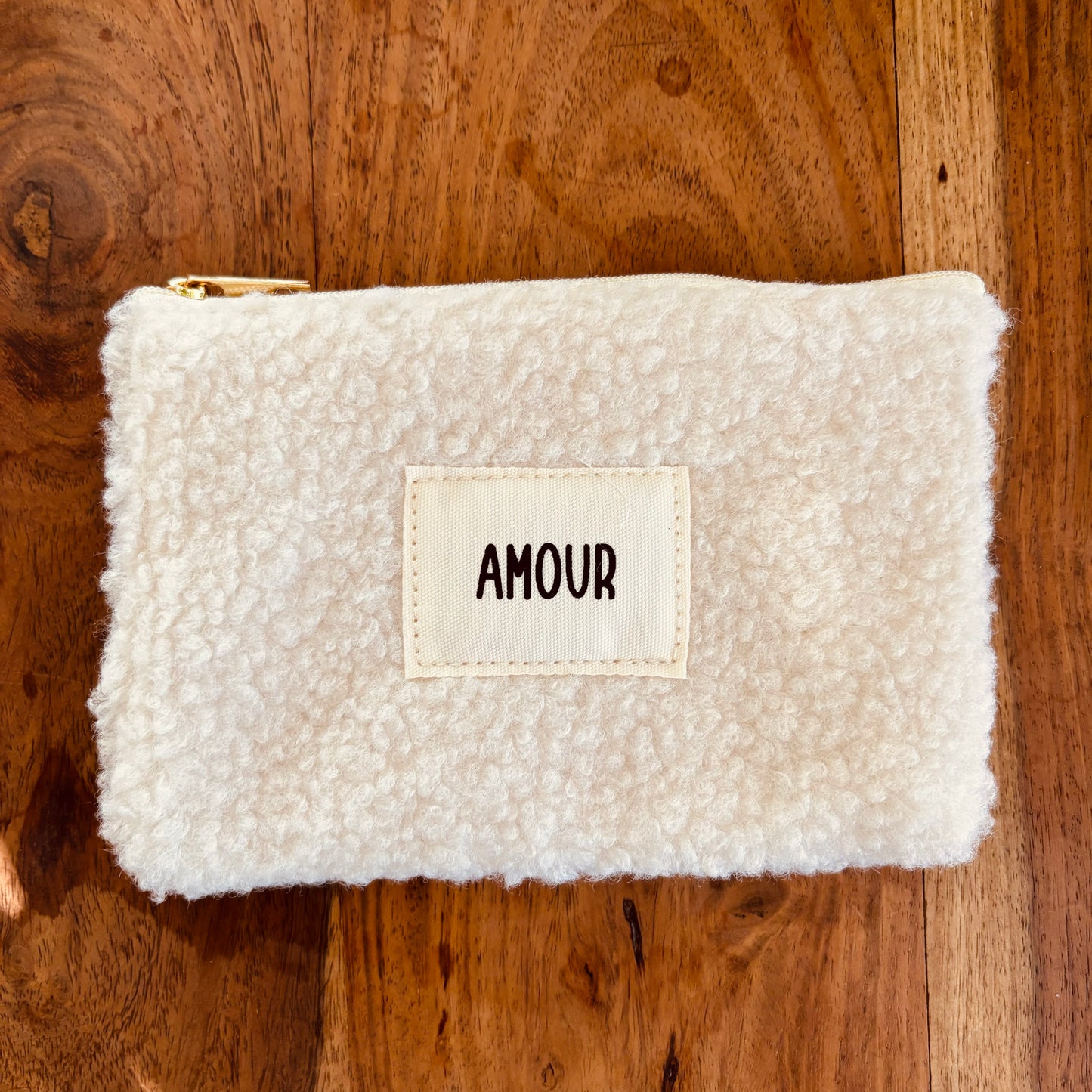 Pochette moumoute Amour