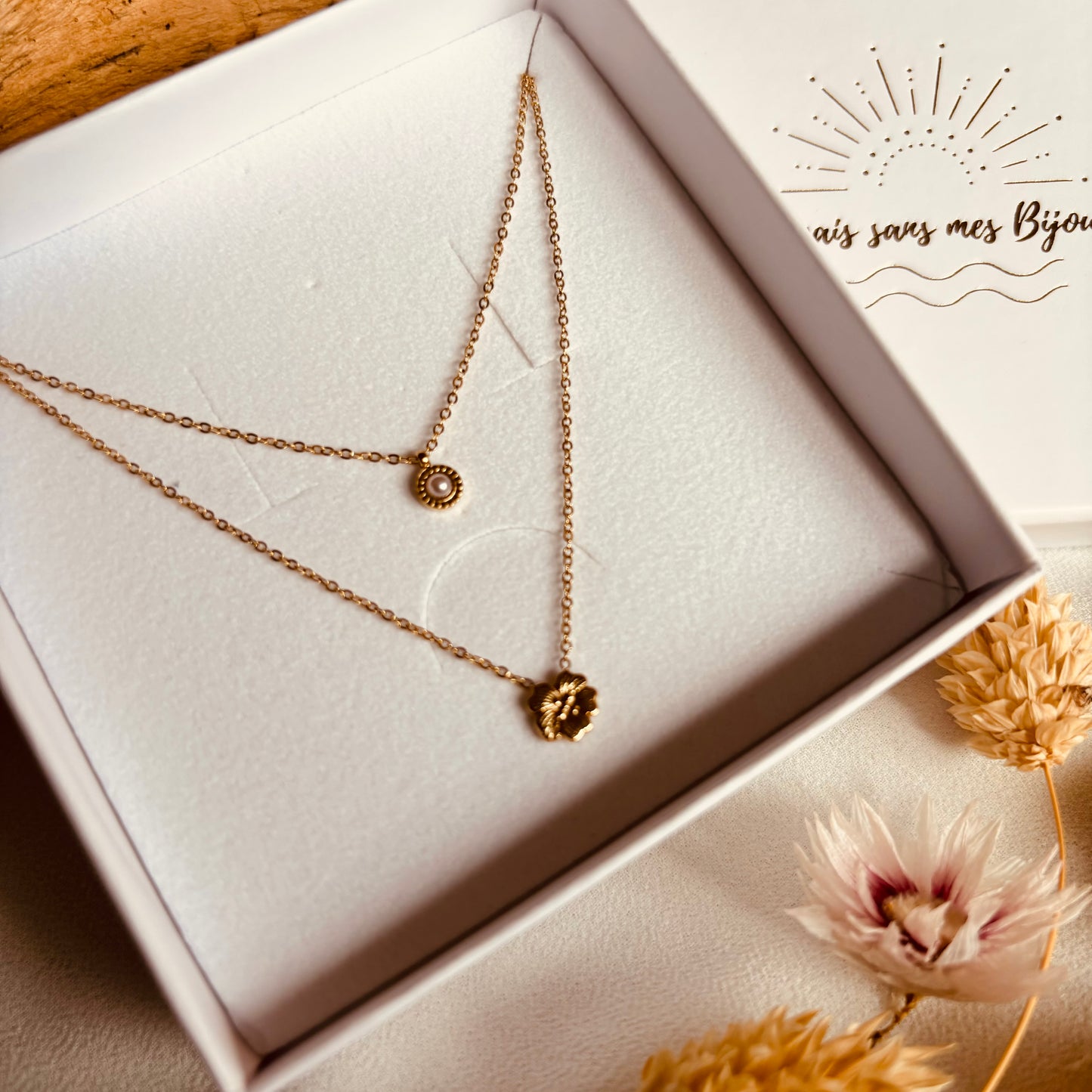 Collier multi-rangs Joana