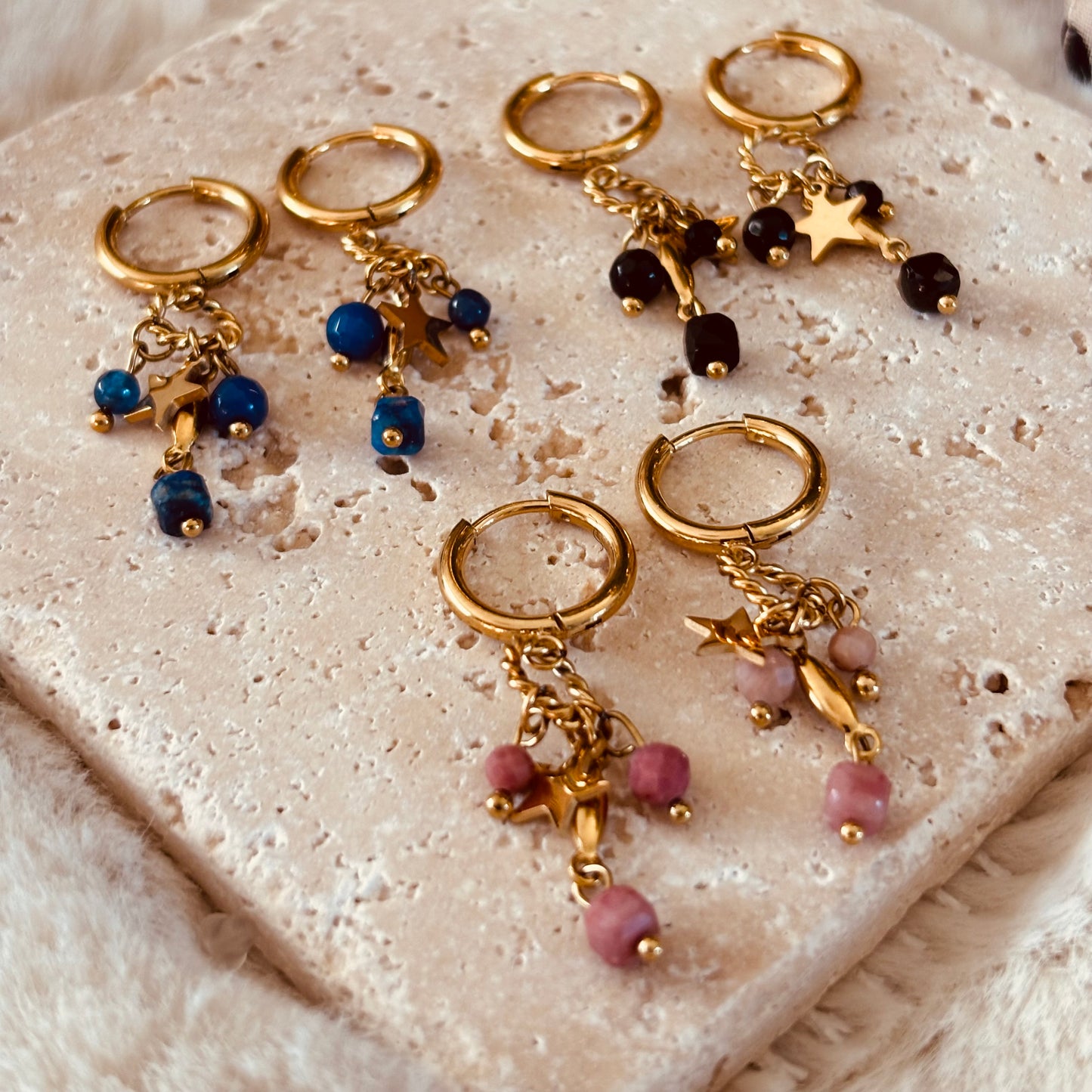 Boucles d’oreilles Rosa