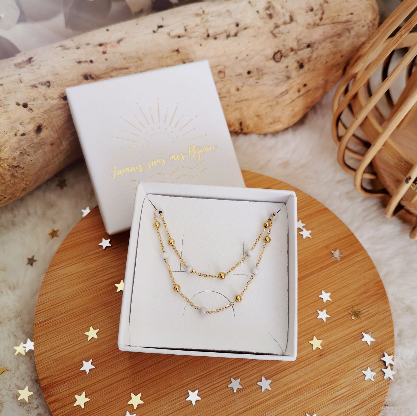 Collier multi-rangs Capucine