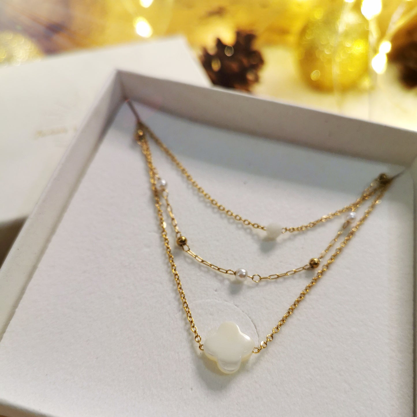 Collier multi-rangs cybelle