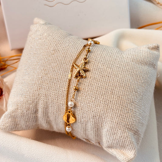 Bracelet multi-rangs Lia
