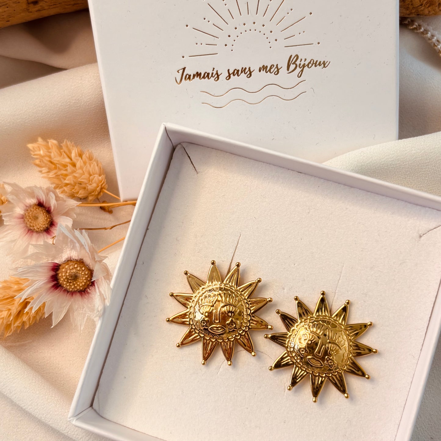 Boucles d’oreilles Faustine