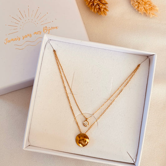 Collier multi-rangs Alix