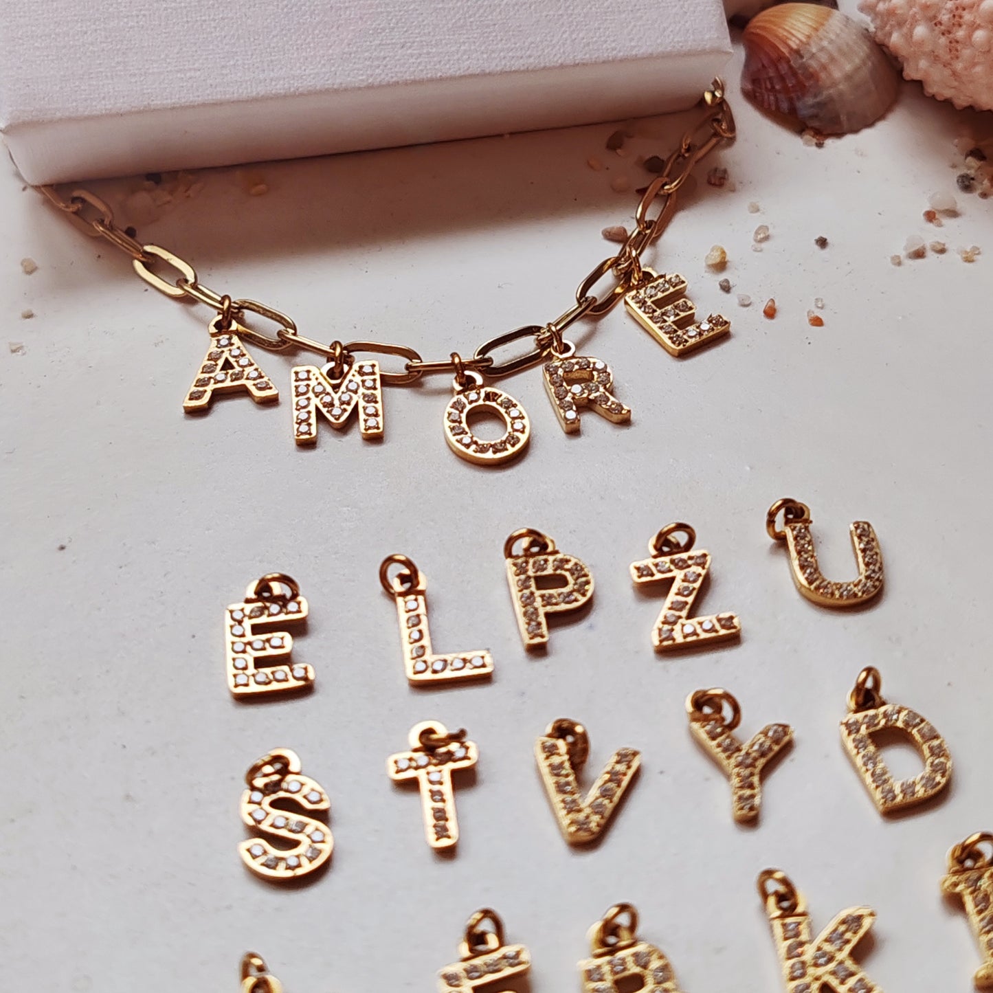 Bracelet Alphabet personnalisable