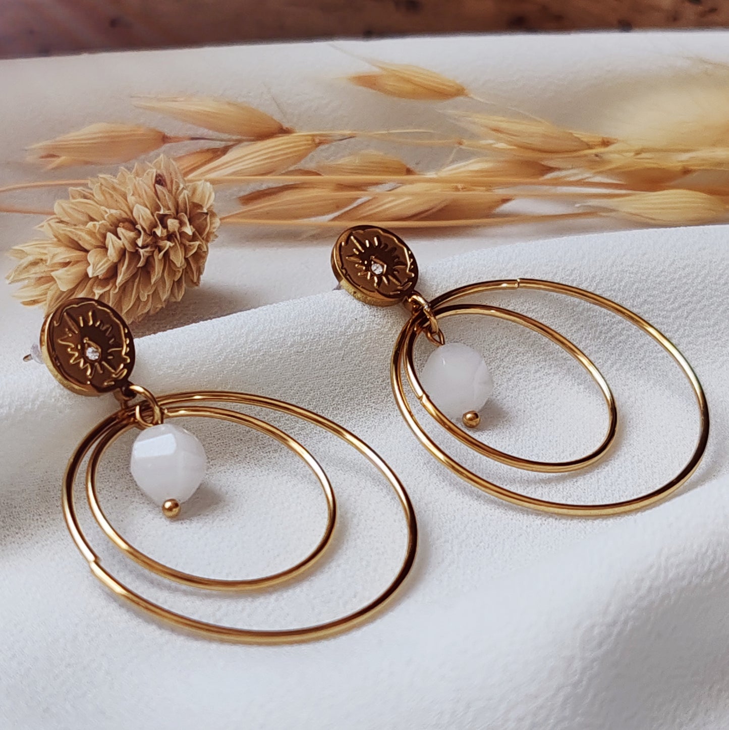 Boucles d'oreilles Carlotta