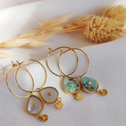 Boucles d'oreilles Manoa