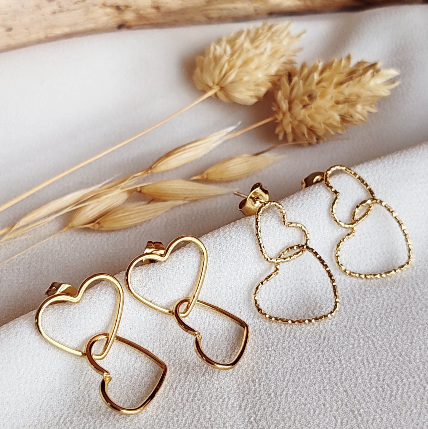 Boucles d'oreilles Cœur mini