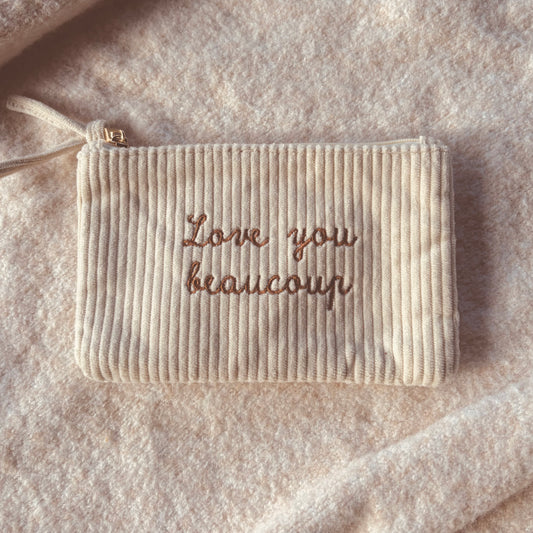 Pochette Love you beaucoup