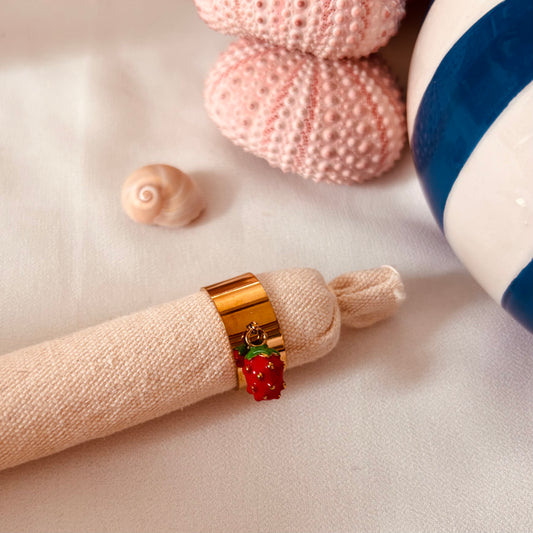 Bague fraise