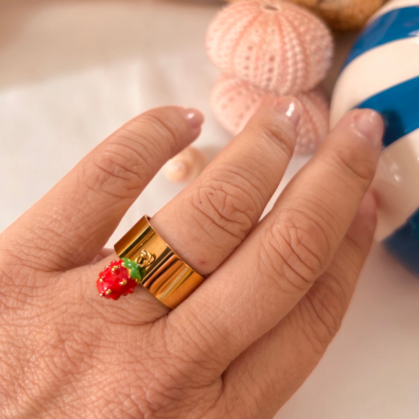 Bague fraise