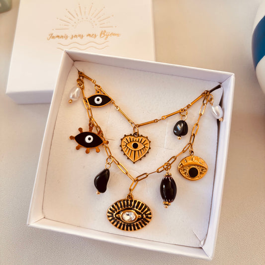 Collier multi-rangs Marco