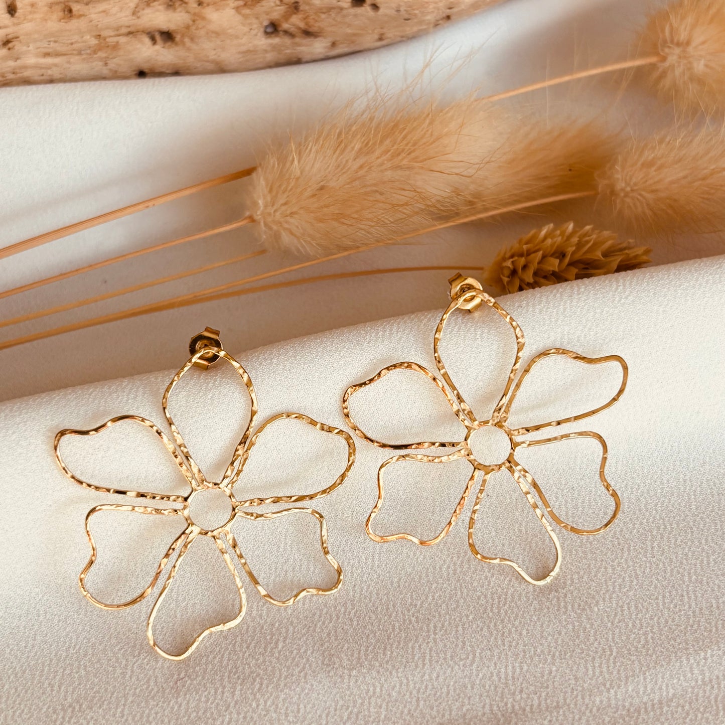 Boucles d’oreilles Flore