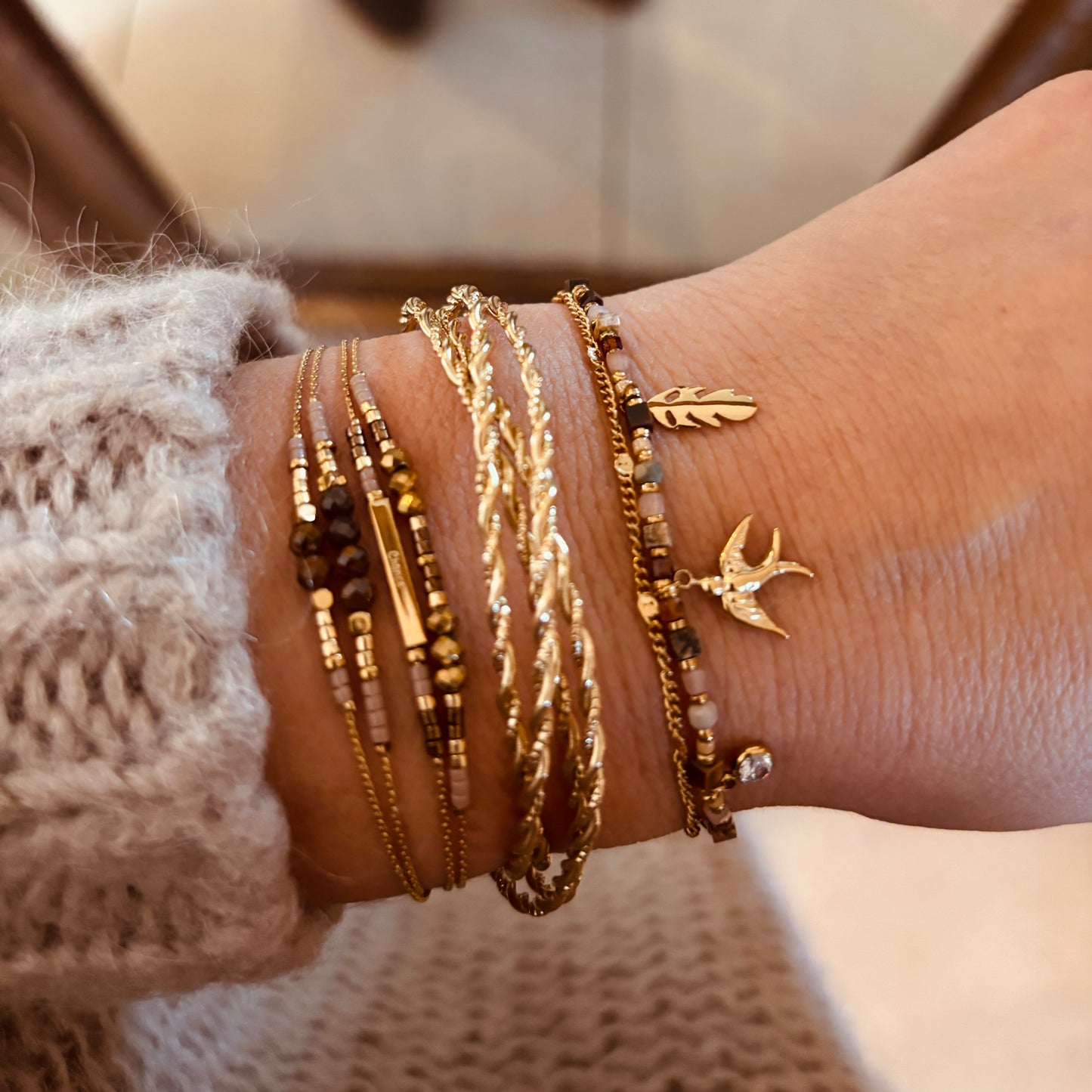 Bracelet multi-rangs Hiro