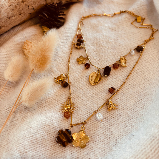 Collier multirangs Mila