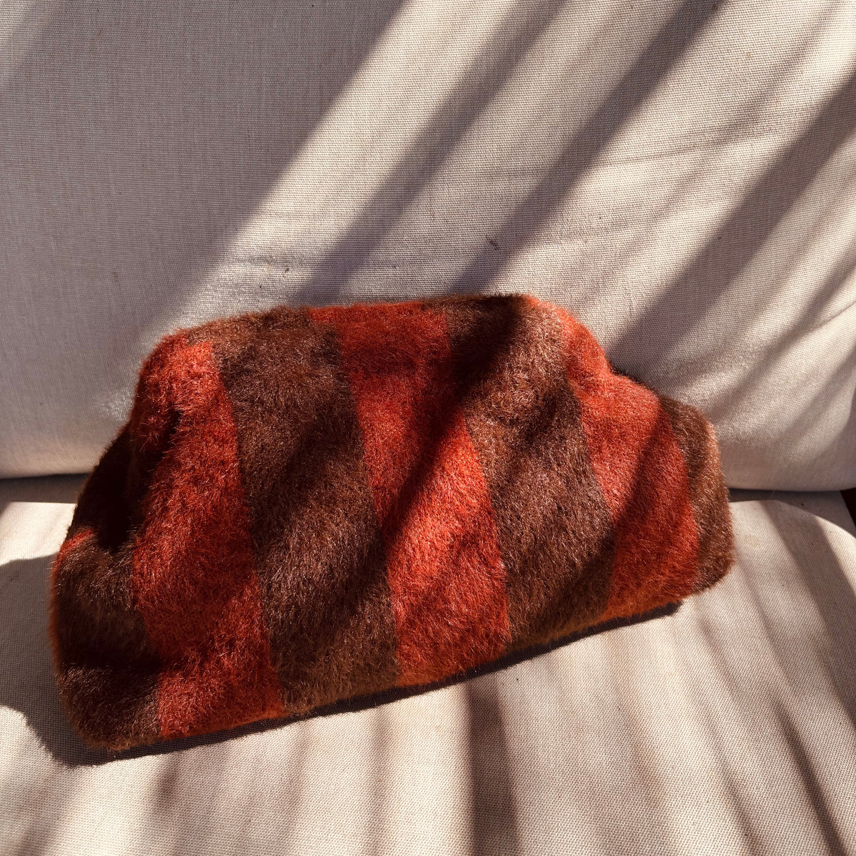 Pochette Alba orange/marron