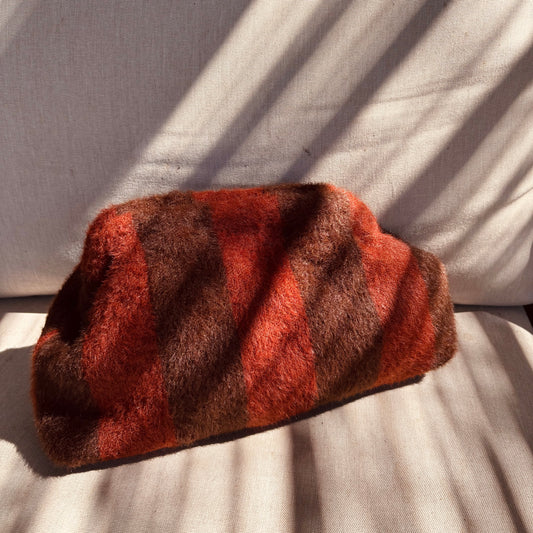 Pochette Alba orange/marron