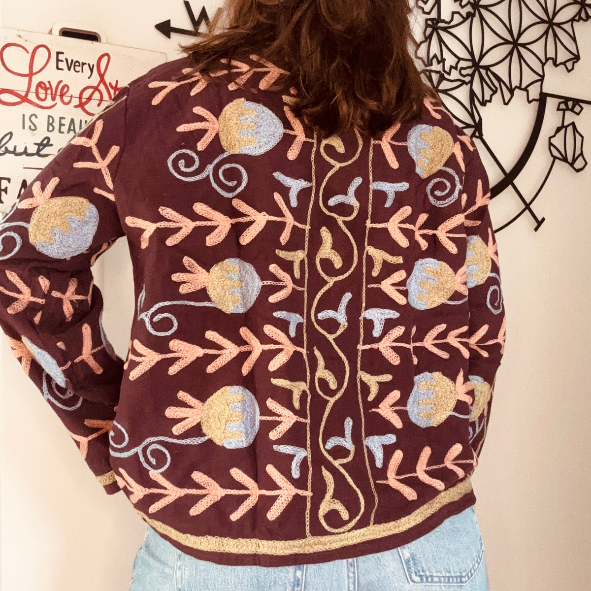 Veste India brown