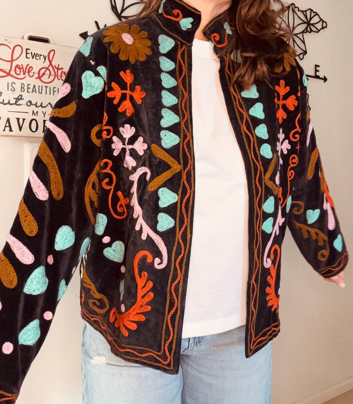 Veste india Peace
