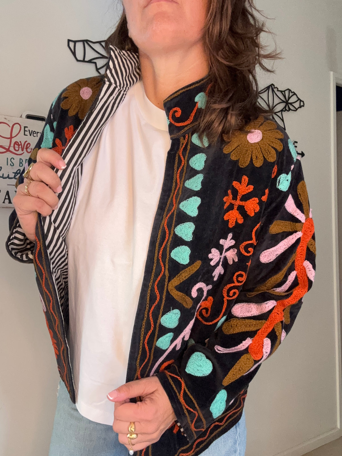 Veste india Peace