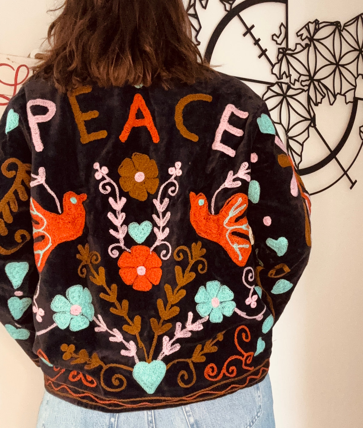 Veste india Peace