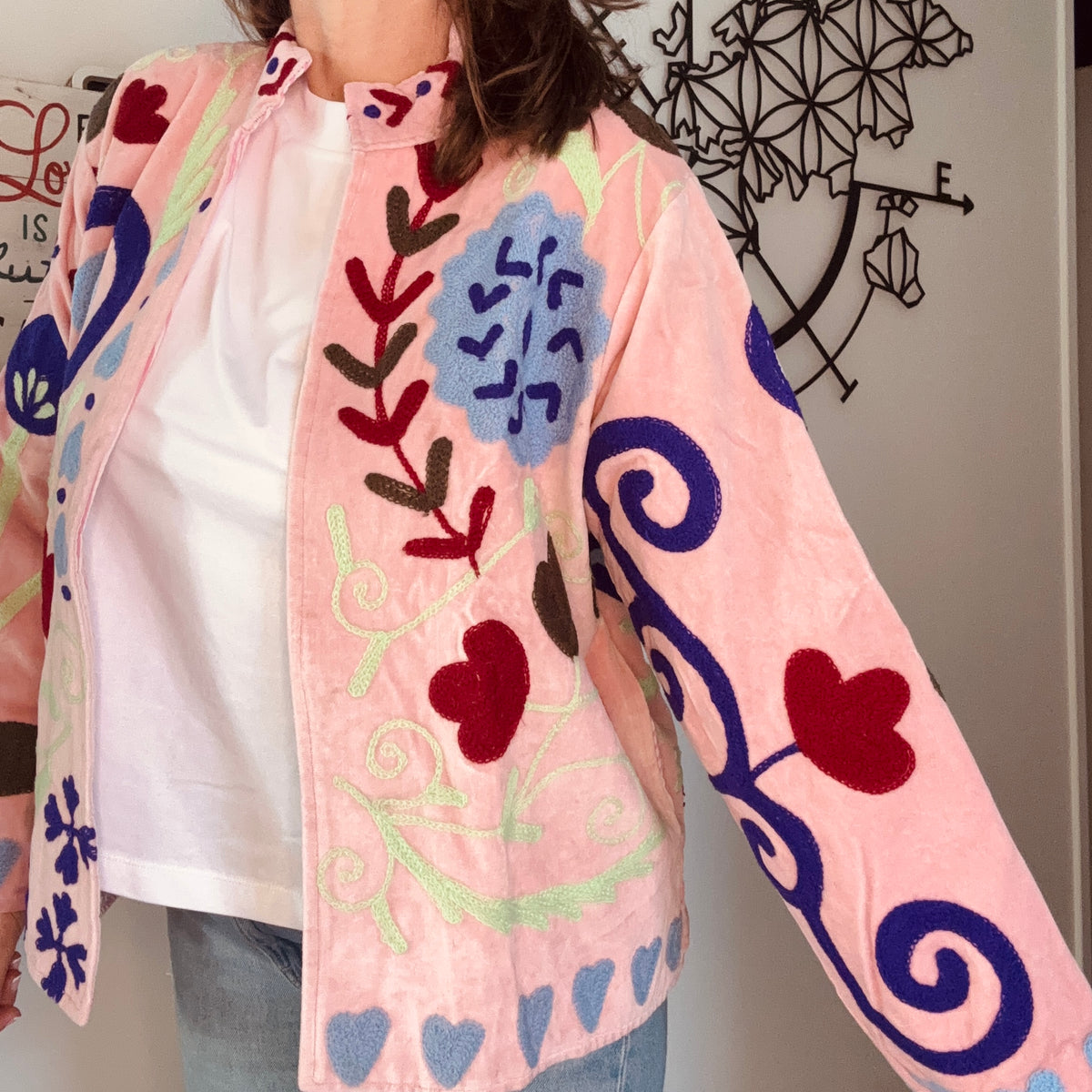 Veste India Rose