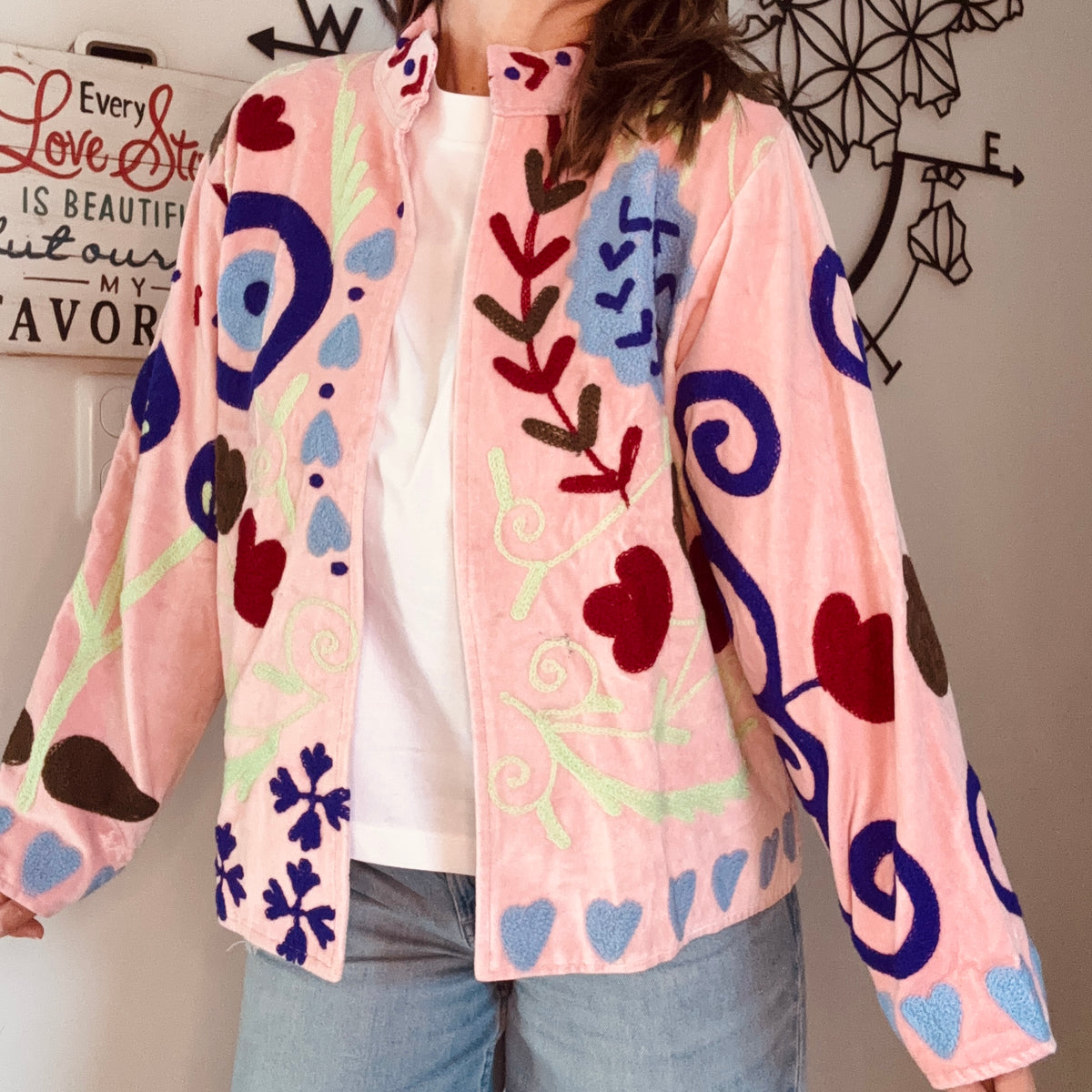Veste India Rose