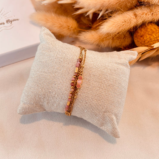 Bracelet multirangs Lison