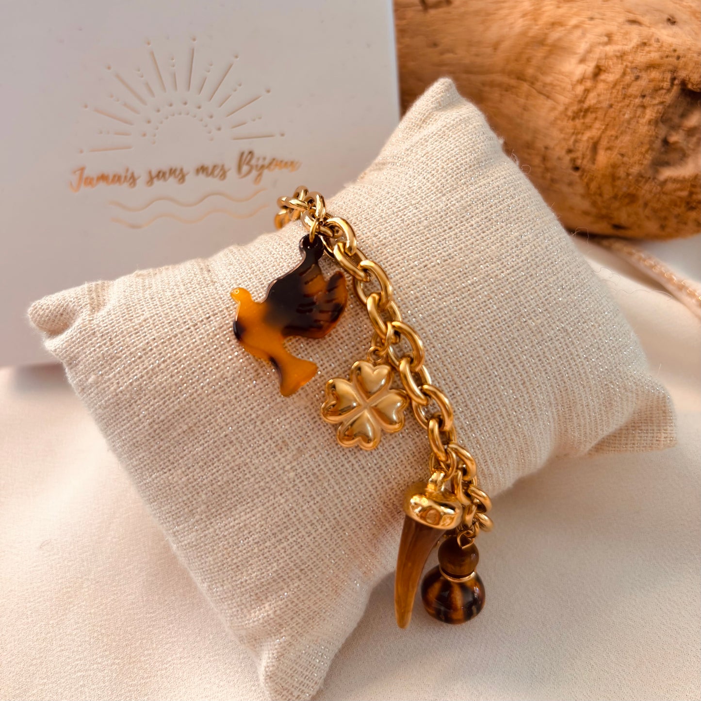 Bracelet breloques Flo