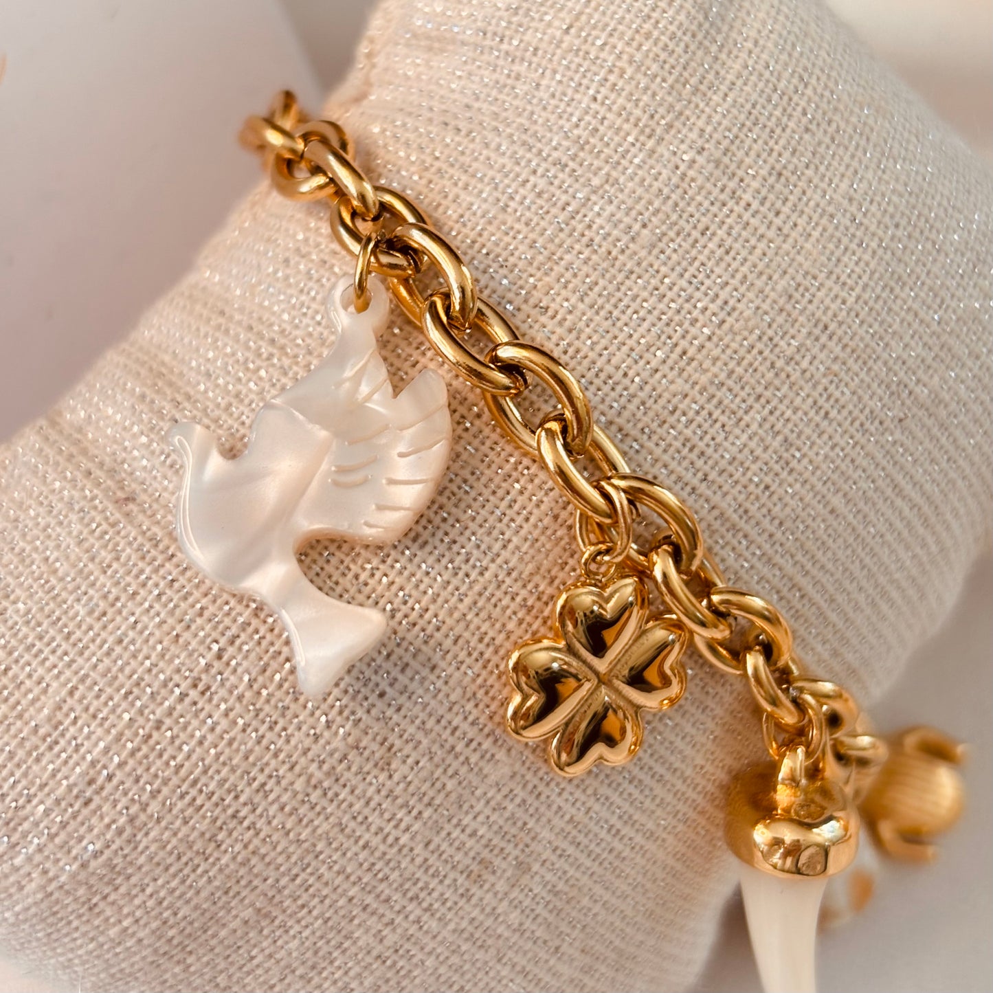 Bracelet breloques Flo