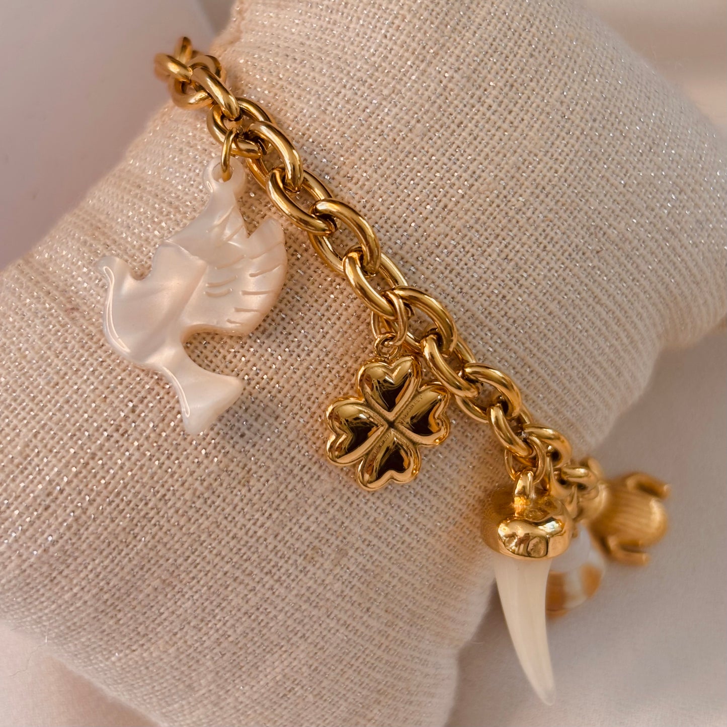 Bracelet breloques Flo
