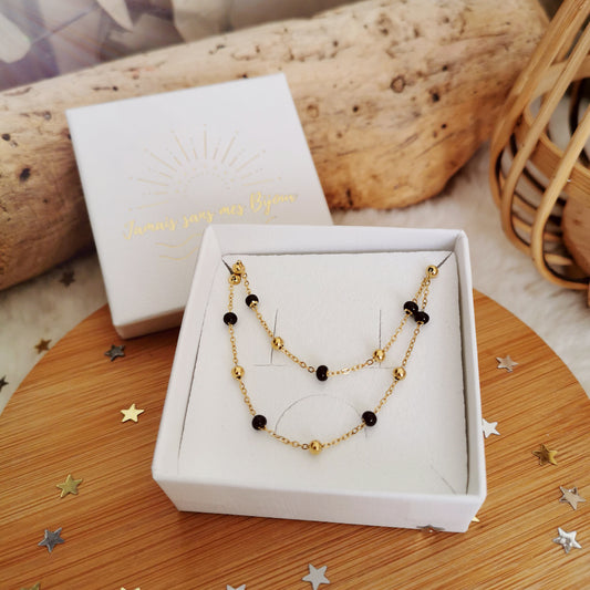 Collier multi-rangs Capucine