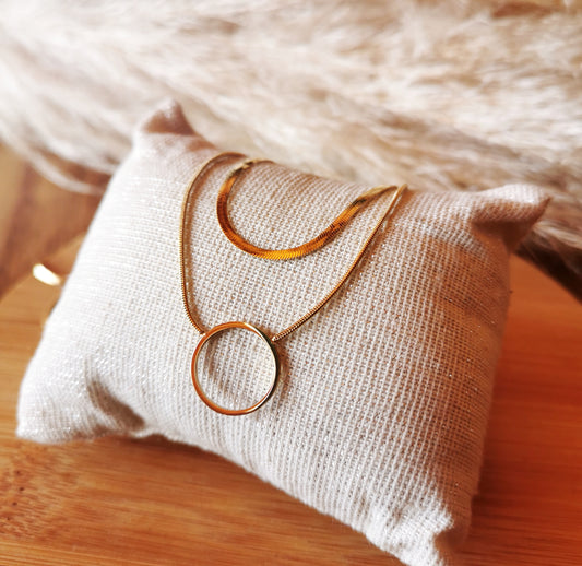 Collier multi-rangs Serena